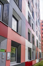 Student hall of residence of the Studierendenwerk Essen-Duisburg in Essen, over 310 furnished rooms