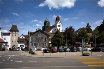 Obertor, Peter and Paul parish church, Willisau, Canton Lucerne, Switzerland, Europe