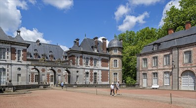 Château de Bel?il, Baroque moated castle in Beloeil and residence of the princes of Ligne, province