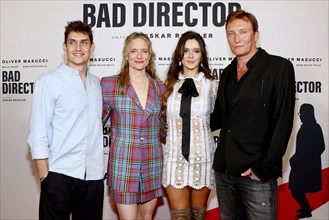 Elie Kämpfen, Anne Ratte-Polle, Bella Dayne and Oliver Masucci at the Berlin premiere of Bad