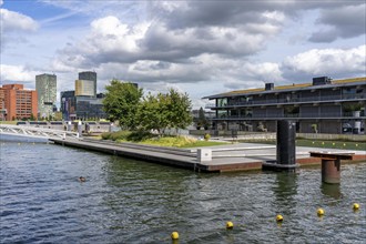 The Floating Office Rotterdam, is considered the world's largest floating office building, first