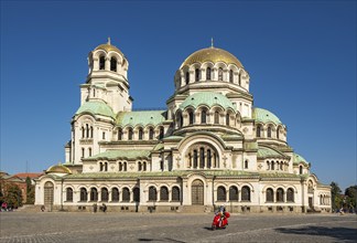 Saint Alexander Nevski Cathedral, Sofia, Bulgaria, Europe