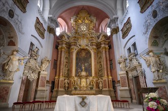 Interior view, chancel, high altar, Church of St Martin, St Martin's Church, Bamberg, Upper