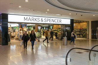 Marks & Spencer department store inside Lakeside shopping centre, West Thurrock, Essex, England, UK