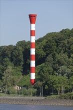 Mühlenberg Lighthouse, Blankenese, Hamburg, Germany, Europe