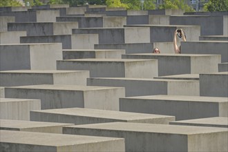 Holocaust Memorial, Field of Stelae, Mitte, Berlin, Germany, Europe