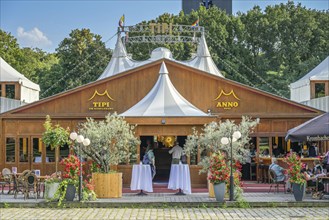 Tipi am Kanzleramt, Große Querallee, Tiergarten, Mitte, Berlin, Germany, Europe