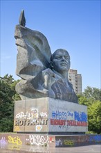 Ernst Thälmann Memorial, Thälmann Park, Prenzlauer Berg, Pankow, Berlin, Germany, Europe