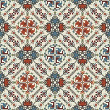 Traditional Bulgarian embroidery vector pattern