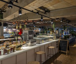 Interior photograph, retail and commercial space in Bikini Haus, Budaperster Strasse, Berlin,