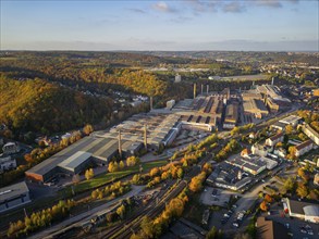 BGH stainless steel Freital, aerial photo Freital, Freital, Saxony, Germany, Europe