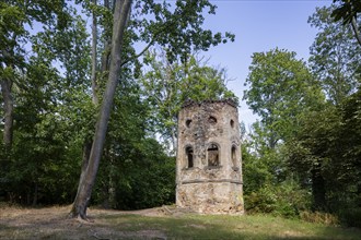 The Blechburg is a ruined former lookout tower with a viewing bastion at the northern end of the