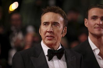 Cannes, France, 17.5.2024: Nicolas Cage at the premiere of The Surfer on the red carpet of the