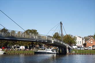 Nessebrücke, sight, Leer, East Frisia, Lower Saxony, Germany, Europe