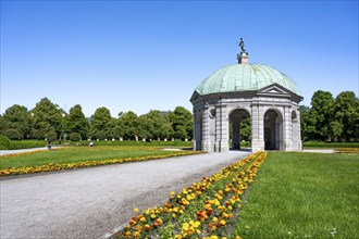 Diana Temple in the Hofgarten, Old Town, Munich, Upper Bavaria, Bavaria, Germany, Europe