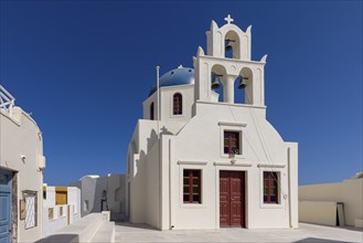 Santorini, Oia, Church of Agios Athanasius, Cyclades, Greece, Europe