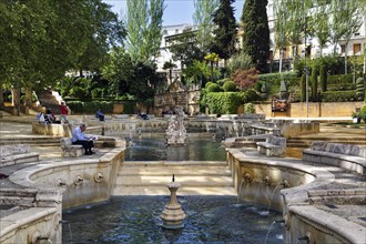 Fountain, Water basin, Fuente del Rey, Artist Remigio del Mármol, Baroque, Priego de Córdoba,