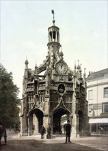 Chichester Cross, market cross, one of the finest of its kind in England, standing at the