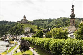 Reichsburg Castle, Cochem, Moselle, Rhineland-Palatinate, Germany, Europe