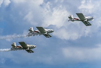 Team Raven, Formation Aerobatic Display Team, Airshow, England, United Kingdom, Europe