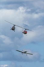 Team Raven and Gazelle Squadron, Formation Aerobatic Display Team, Airshow, England, United