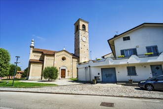 Chiesa di San Giorgio Martire in San Giorgio della Richinvelda, Friuli-Venezia Giulia, Italy,