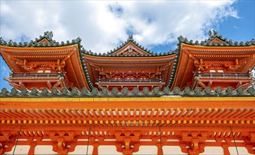 Heian-jingu Shrine, Kyoto, Japan, Asia