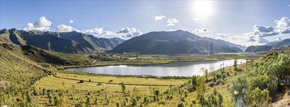 Laguna de Huacarpay, Huacarpay, Peru, South America