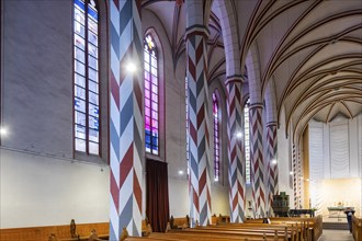 Old Town St. Jacobi Lutherkirche, Göttingen cityscape, Göttingen, Lower Saxony, Germany, Europe