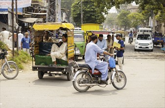 Street scene in Lahore, 22.08.2024. Photographed on behalf of the Federal Ministry for Economic