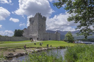 Ross Castle on Lough Leane, Killarney, County Kerry, Ireland, Europe