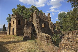 Amhara region, in the Gemp palace complex in Gondar, Gonder, UNESCO, world, heritage, cultural