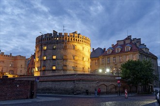 Areszt sledczy, the prison of Torun, in the medieval old town of TorunThe historic old town of