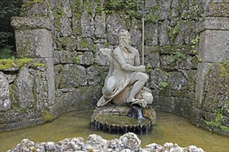 Hellbrunn Palace, pleasure palace, trick fountains, Salzburg, Austria, Europe