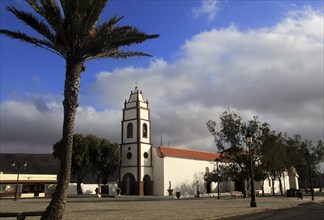 Historic church, Santo Domingo de Guzman, Tetir village, Fuerteventura, Canary Islands, Spain,