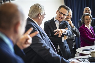 CDU Secretary General Carsten Linnemann attends the CDU policy convention in Cologne, 1 March 2024