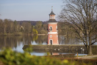 The lighthouse in Moritzburg is an inland lighthouse in Saxony. The staffage structure (folly) was