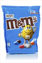 M&M's chocolate lentils crispy from Mars Inc. clipped isolated