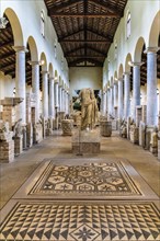 Atrium, Museo Archeologico Concordiese with finds from the Roman period, medieval old town,