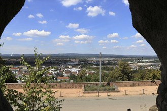 View of Homburg Saar from the Schlossberg