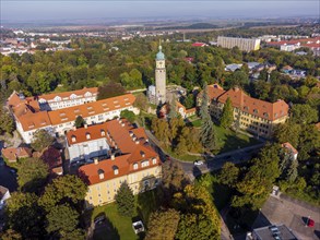 Renaissance Neideck Castle (1553, 1560) . Castle tower also known as Neideck tower, Arnstadt,