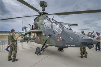 KHT TIGER combat helicopter, German Air Force, ILA 2024, International Aerospace Exhibition Berlin,