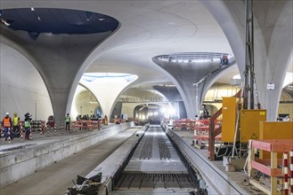 Impressions of the new Stuttgart 21 main station. The shell is finished, now it's time for the