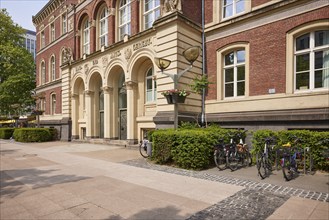 Regional and district court on Königstraße in Duisburg, Ruhr area, independent city, North