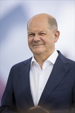 Olaf Scholz (Federal Chancellor, SPD) at the Germany Dialogue on the topic Together for Democracy