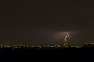 Thunderstorm over Dresden