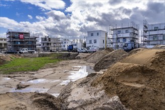 New development district, around 140 detached and semi-detached villas being built in the south of