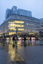 Galeria department stores' at the Hauptwache, on Große Eschenheimer Straße and pedestrian zone