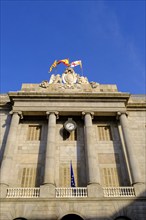 City Hall, Ajuntament de Barcelona, Pl. de Sant Jaume, Barcelona, Catalonia, Spain, Europe