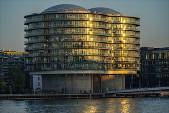 Residential buildings, Gemini Residence at the harbour, near the Havnestaden district, in the